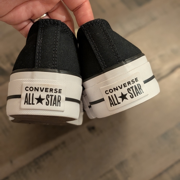 Converse Women's Black Low-Top Sneakers - Picture 7 of 14